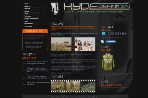 "Hyde Definition web page"